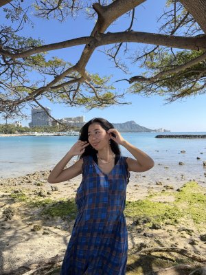 画像6: 【2026春夏予約商品】カットワークレースチェックワンピース