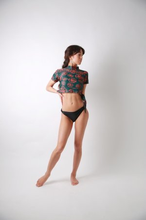 画像6: 【SALE40％OFF】サイドリボンラッシュガード