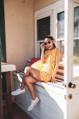 画像2: 【SALE40％OFF】FIELD FLOWERプリントロンパース