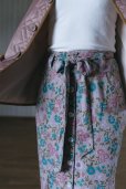 画像18: フラワープリントタイトスカート (18)