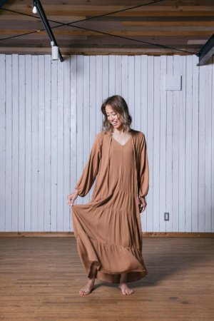 画像17: 【50%off】楊柳ティアードドレス