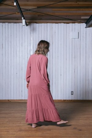 画像4: 【50%off】楊柳ティアードドレス