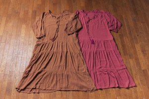 画像20: 【50%off】楊柳ティアードドレス