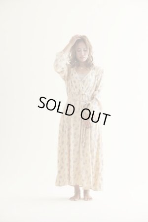 画像1: 【40%OFF】カシュクールペイズリーワンピース