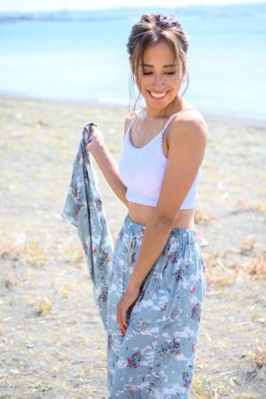 画像5: 【50%OFF】レトロプリントロングスカート