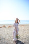 画像3: 【30%off】フラワーシェルワンピース