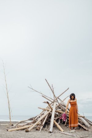 画像3: 【30％OFF】シェル幾何ベアワンピース