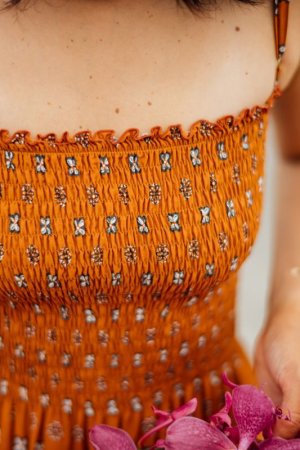 画像2: 【30％OFF】シェル幾何ベアワンピース