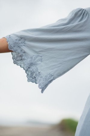 画像5: 【50％OFF】カットワークレースガウン