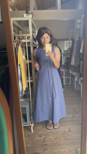 画像3: 30%offリサイクルコットンカップ付きワンピース