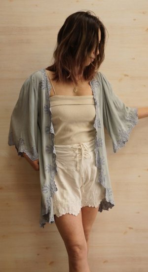 画像9: 【50％OFF】カットワークレースガウン