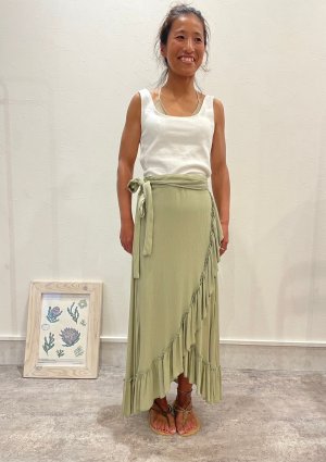 画像9: 【20％OFF】フリルロングスカート