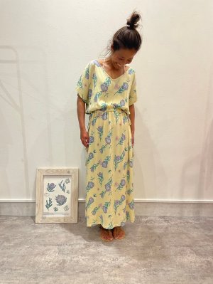 画像15: 【20％OFF】YumiYamada✖️Leonaプロテアプリントワンピース