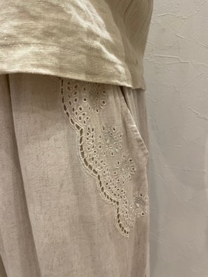 画像19: 【20％OFF】カットワークレースパンツ