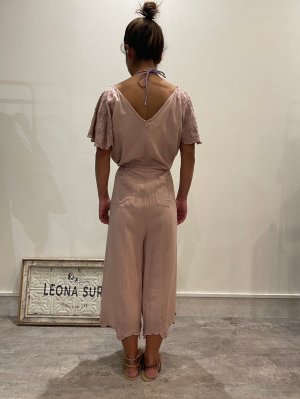 画像2: 【20％OFF】カットワークレースオールインワン