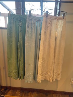 画像14: 【20％OFF】カットワークレースパンツ