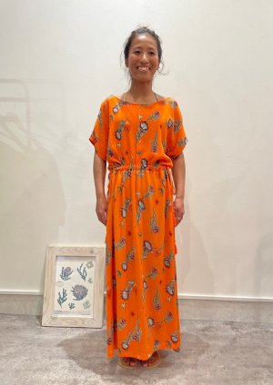 画像12: 【20％OFF】YumiYamada✖️Leonaプロテアプリントワンピース