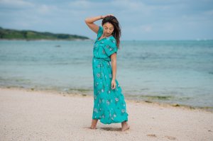 画像3: 【20％OFF】YumiYamada✖️Leonaプロテアプリントワンピース