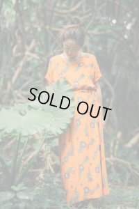 【30％off】 YumiYamada✖️Leonaプロテアプリントワンピース 