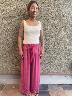 画像4: 【2026春夏予約商品】カットワークレースパンツ