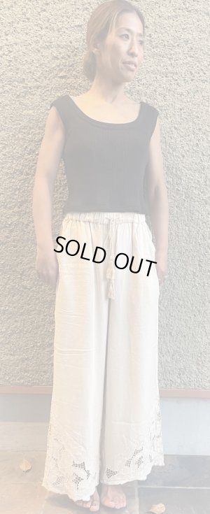 画像6: カットワークレースロングパンツ