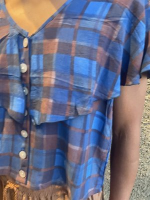 画像2: 【2026春夏予約商品】チェックプリントトップス