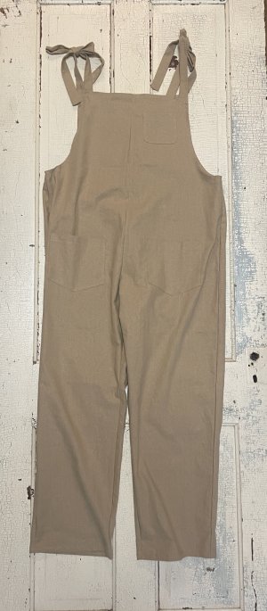 画像13: 【2026春夏予約商品】リネン混サロペット/ヒッコリーサロペット