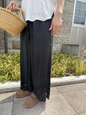 画像9: カットワークレースパンツ