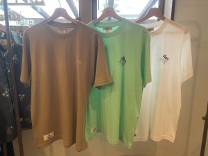 画像1: RYU AMBE×LEONA SURF BEACH  PRINT TEE