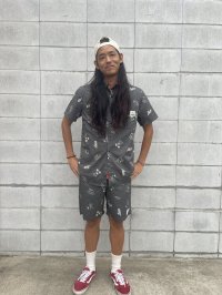 RYU AMBE×LEONA SURF BEACH  PRINT PANTS