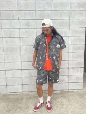 画像3: RYU AMBE×LEONA SURF BEACH  PRINT PANTS