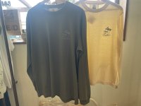 RYU AMBE×LEONA SURF BEACH  PRINT 　LONGTEE