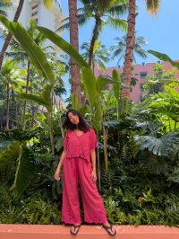 【2026春夏予約商品】カットワークレースロングパンツ