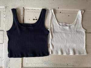 画像2: 【2026春夏予約商品】リブタンクトップ