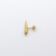 画像4: bisho ピアス02　タケノコカイ　gold