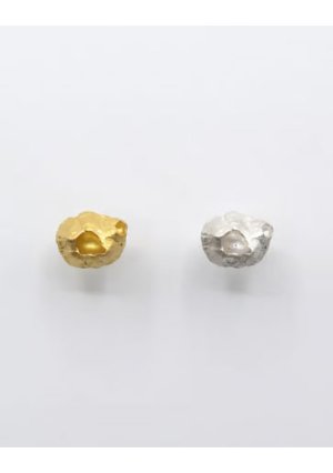画像1: bisho ピアス05 フジツボ　GOLD