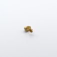 画像2: bisho ピアス05 フジツボ　GOLD