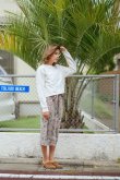 画像2: 【50%OFF】フラワープリントタイトスカート