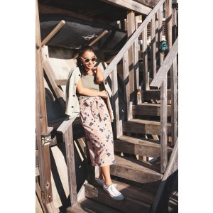 画像: 【50%OFF】フラワープリントタイトスカート