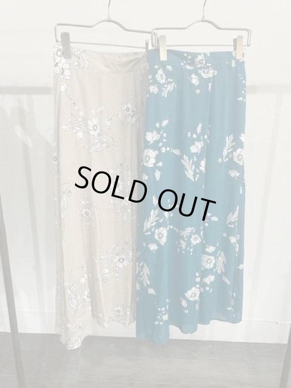 画像4: 【40%off】FLOWER SHELL ロングスカート
