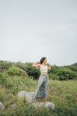 画像2: 20%offフラワーバンダナロングスカート 