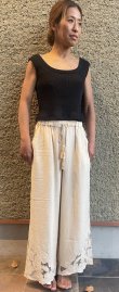 画像6: 【2026春夏予約商品】カットワークレースパンツ