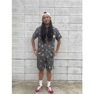 画像: RYU AMBE×LEONA SURF BEACH  PRINT PANTS