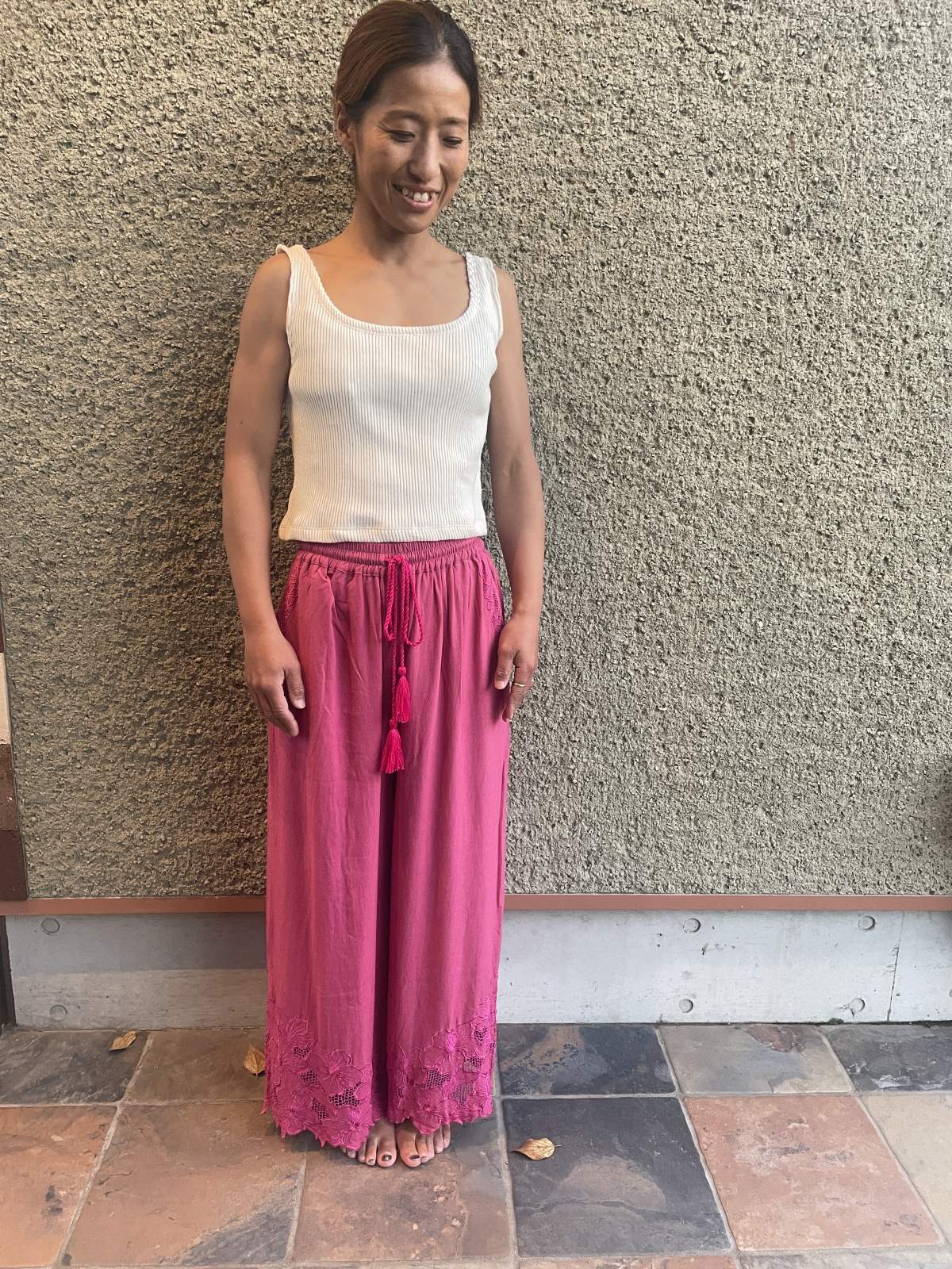 画像1: 【2026春夏予約商品】リブタンクトップ