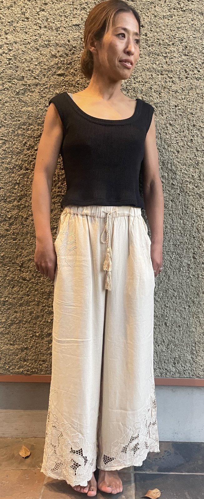 画像6: 【2026春夏予約商品】カットワークレースパンツ