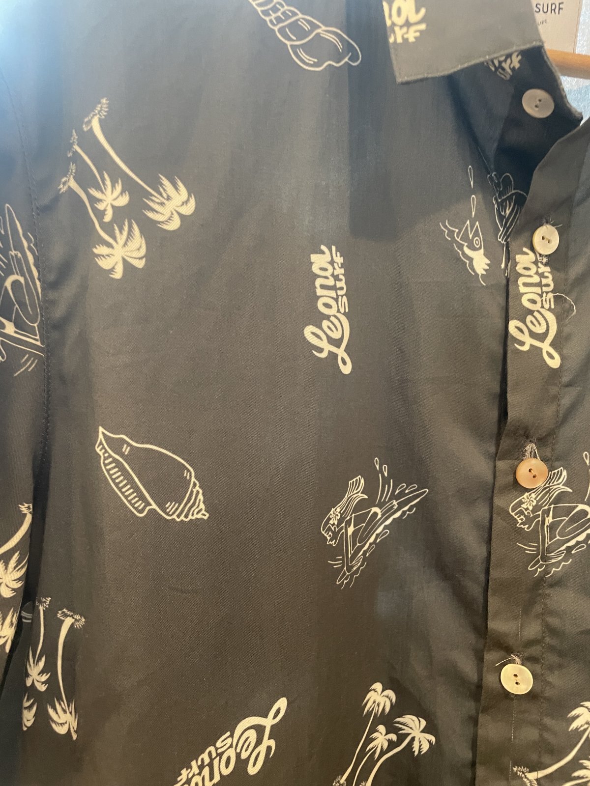 画像7: RYU AMBE×LEONA SURF BEACH  PRINT SHIRTS