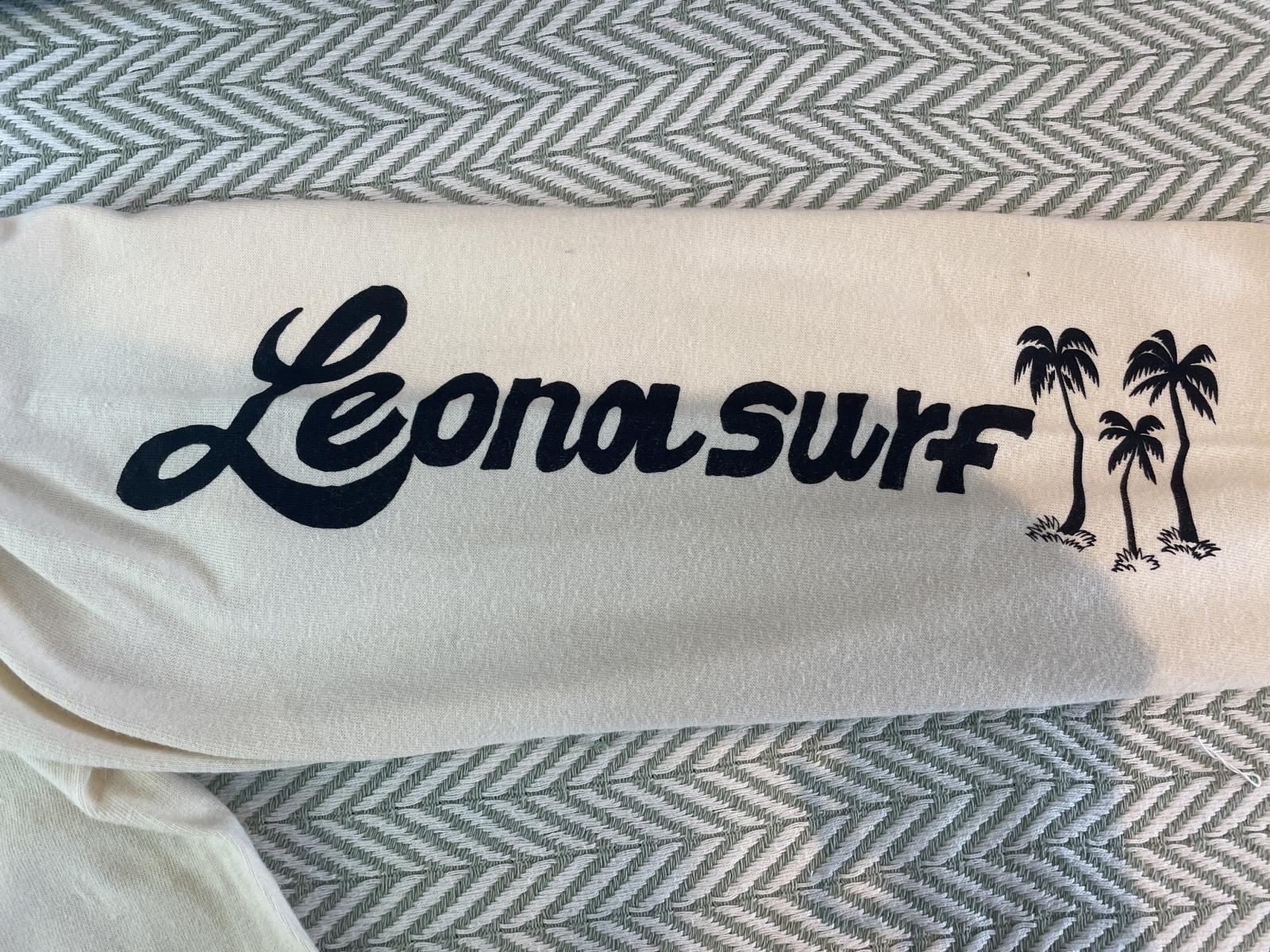 画像4: RYU AMBE×LEONA SURF BEACH  PRINT 　LONGTEE